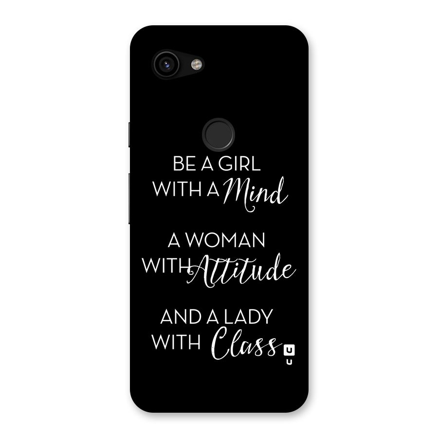 The-Mindset Back Case for Google Pixel 3a