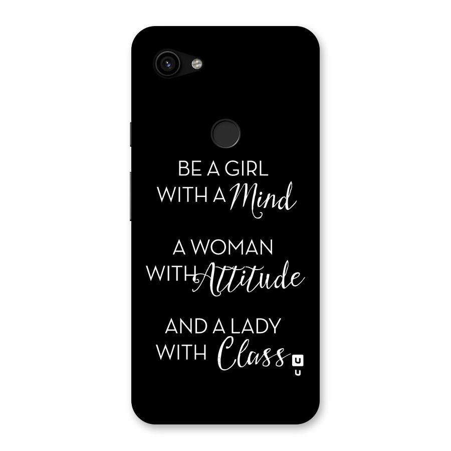 The-Mindset Back Case for Google Pixel 3a XL