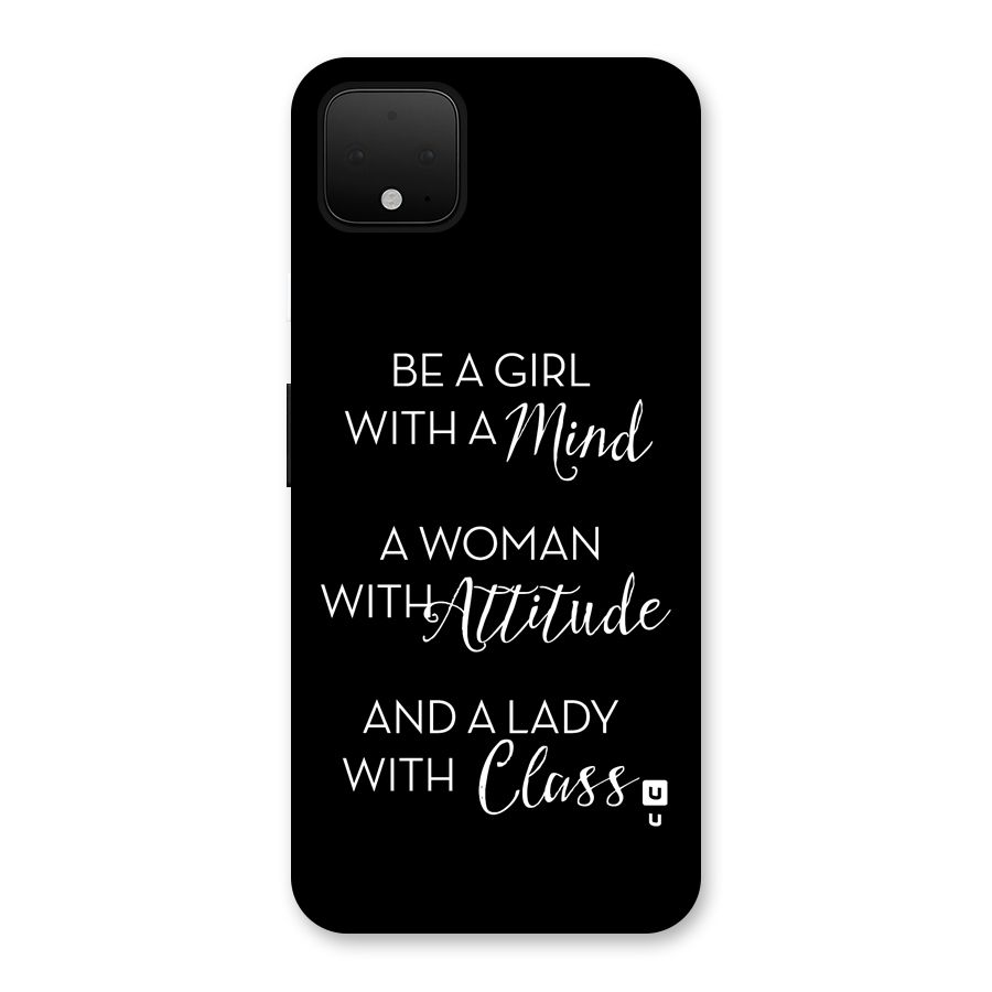 The-Mindset Back Case for Google Pixel 4 XL