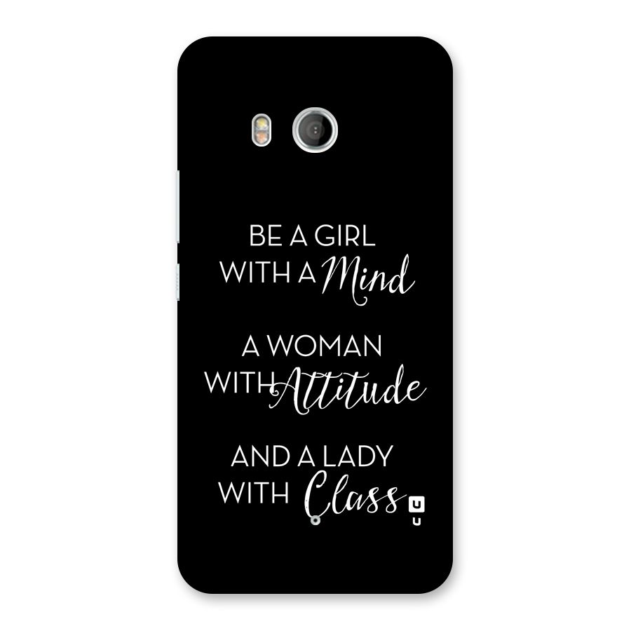 The-Mindset Back Case for HTC U11