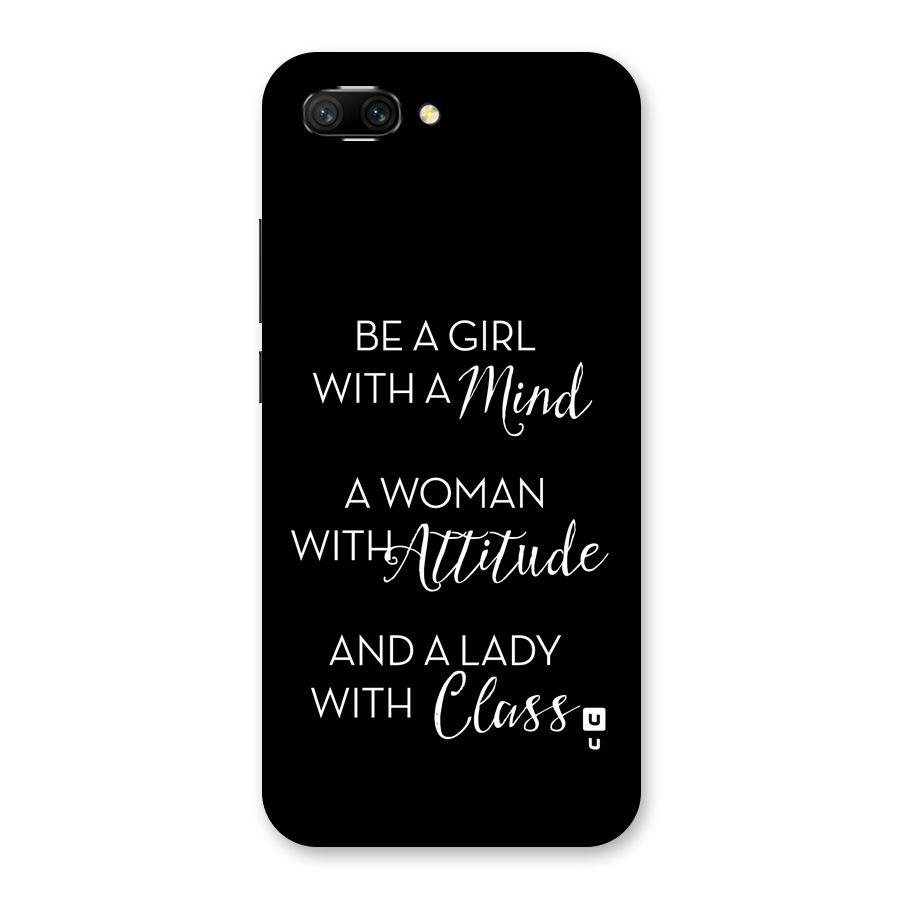 The-Mindset Back Case for Honor 10