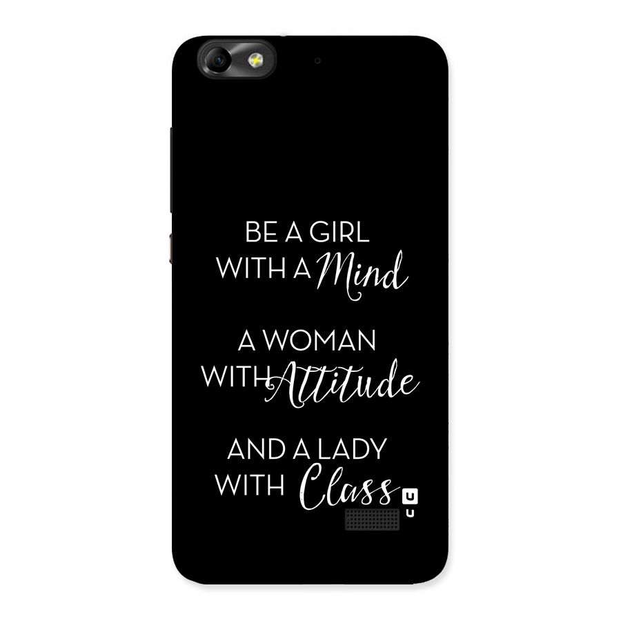The-Mindset Back Case for Honor 4C