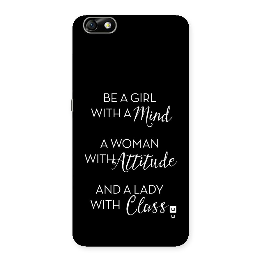 The-Mindset Back Case for Honor 4X
