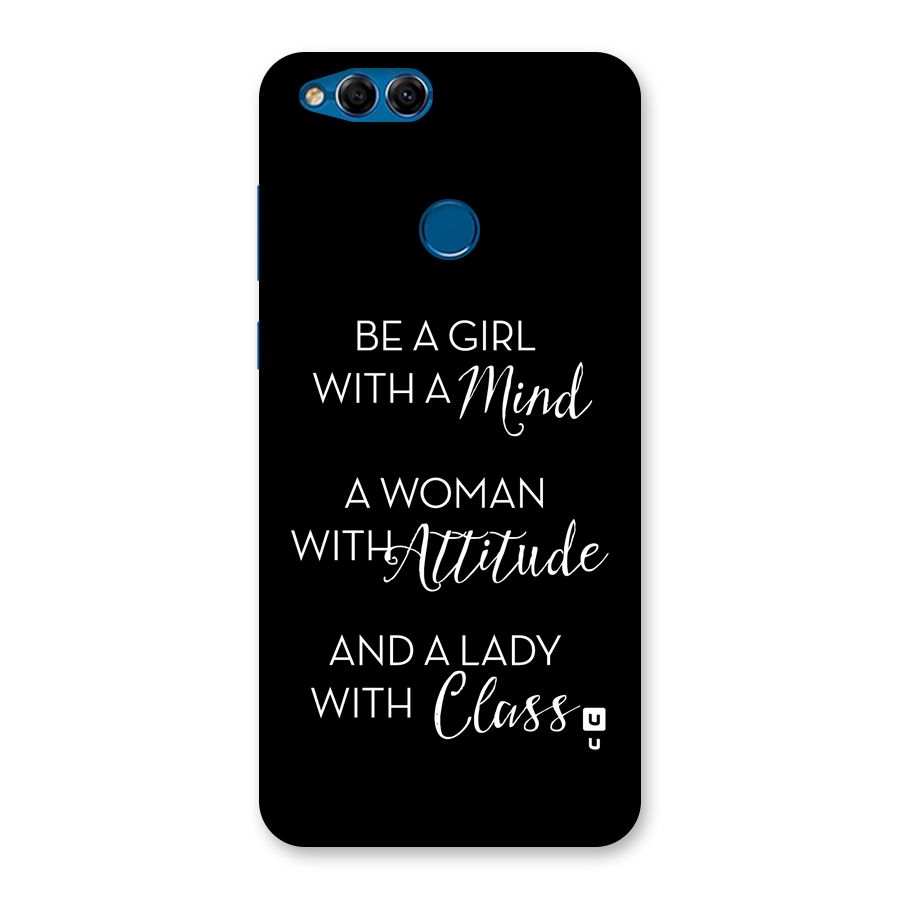 The-Mindset Back Case for Honor 7X