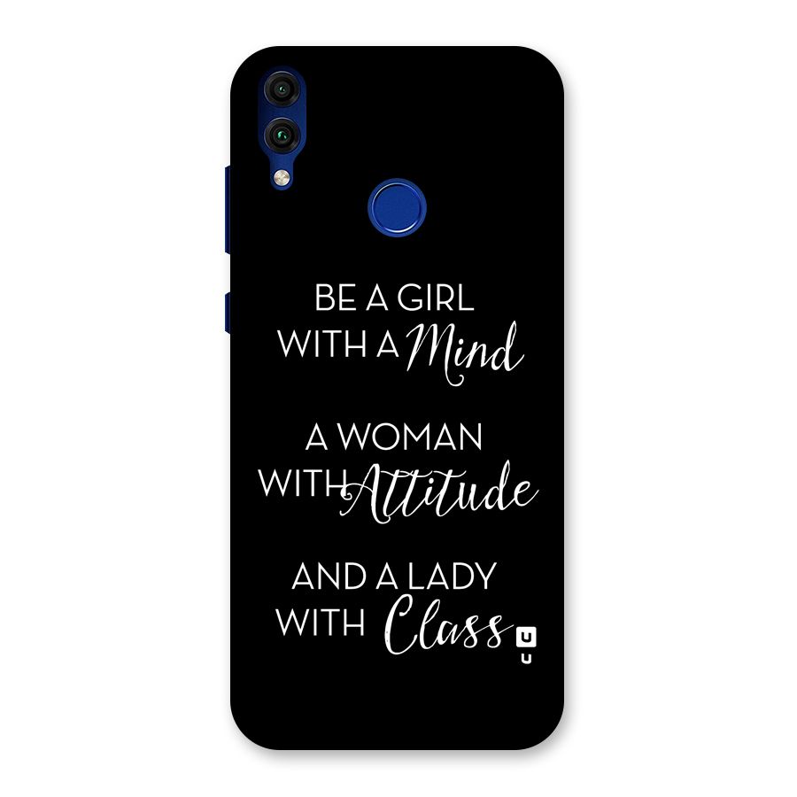 The-Mindset Back Case for Honor 8C