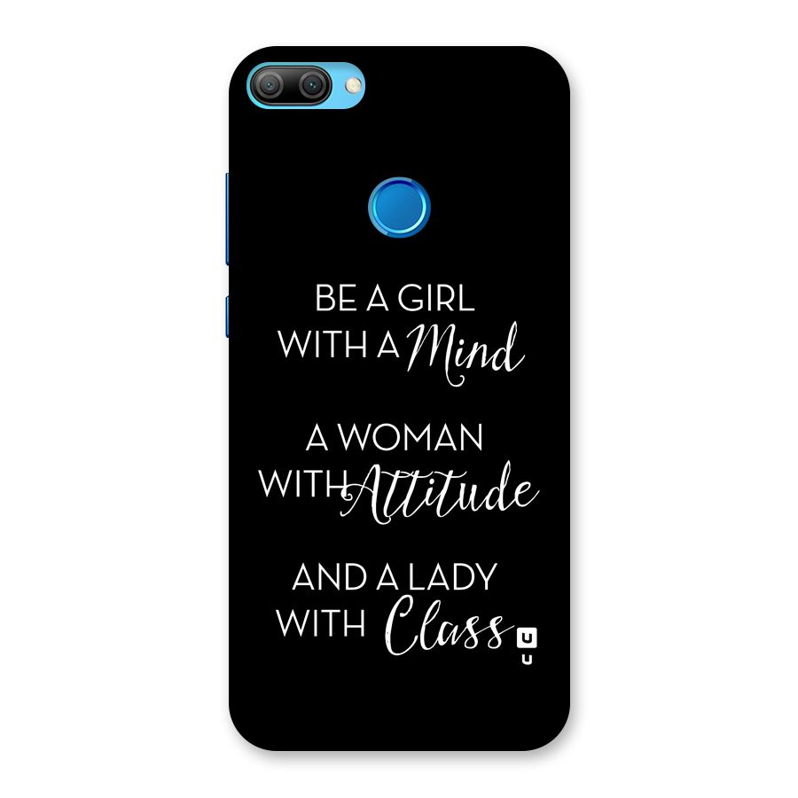 The-Mindset Back Case for Honor 9N