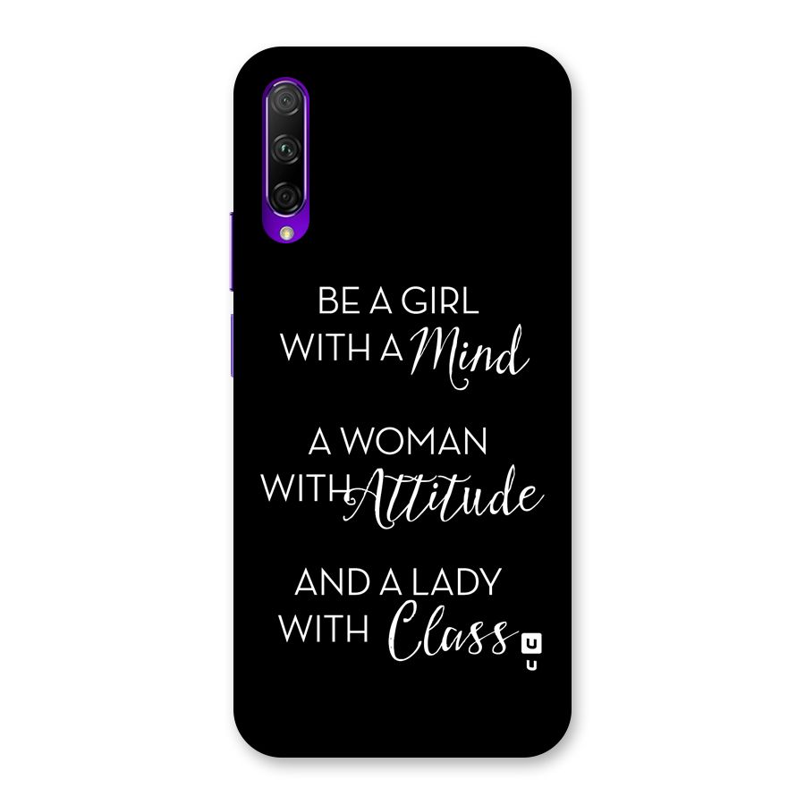 The-Mindset Back Case for Honor 9X Pro