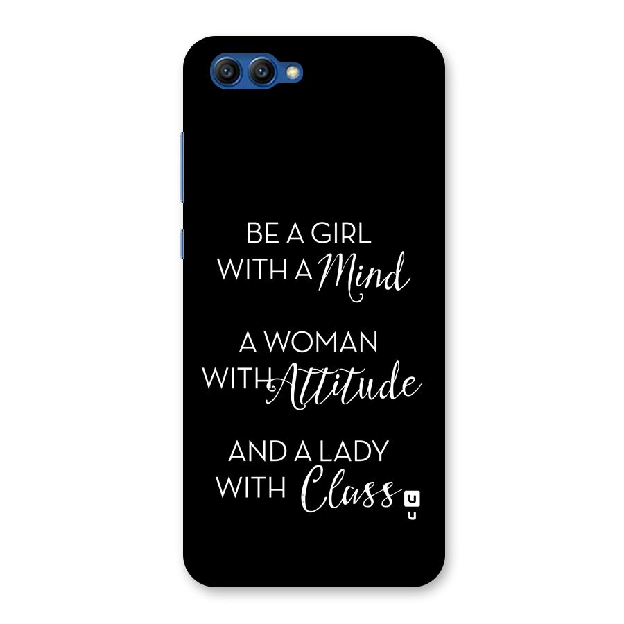 The-Mindset Back Case for Honor View 10