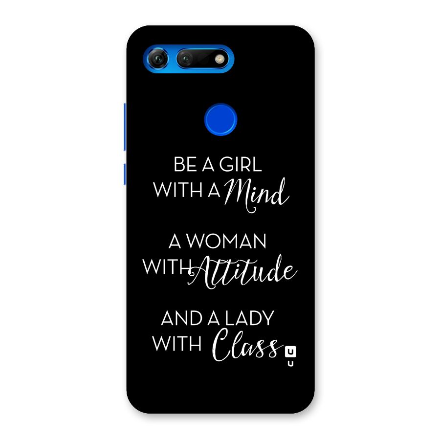 The-Mindset Back Case for Honor View 20