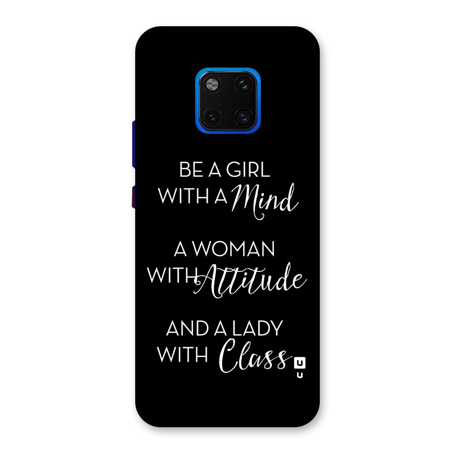 The-Mindset Back Case for Huawei Mate 20 Pro