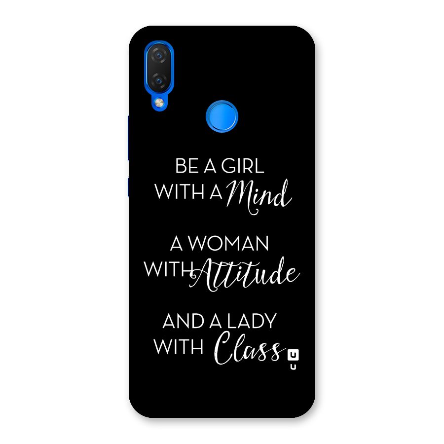 The-Mindset Back Case for Huawei P Smart Plus