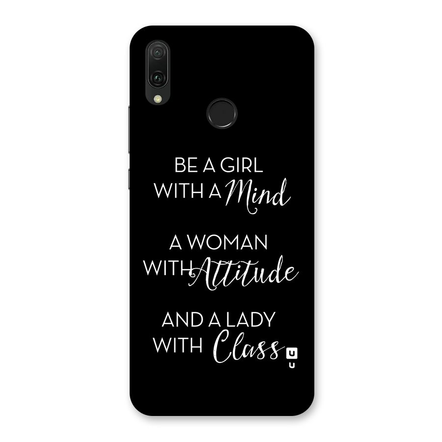 The-Mindset Back Case for Huawei Y9 (2019)