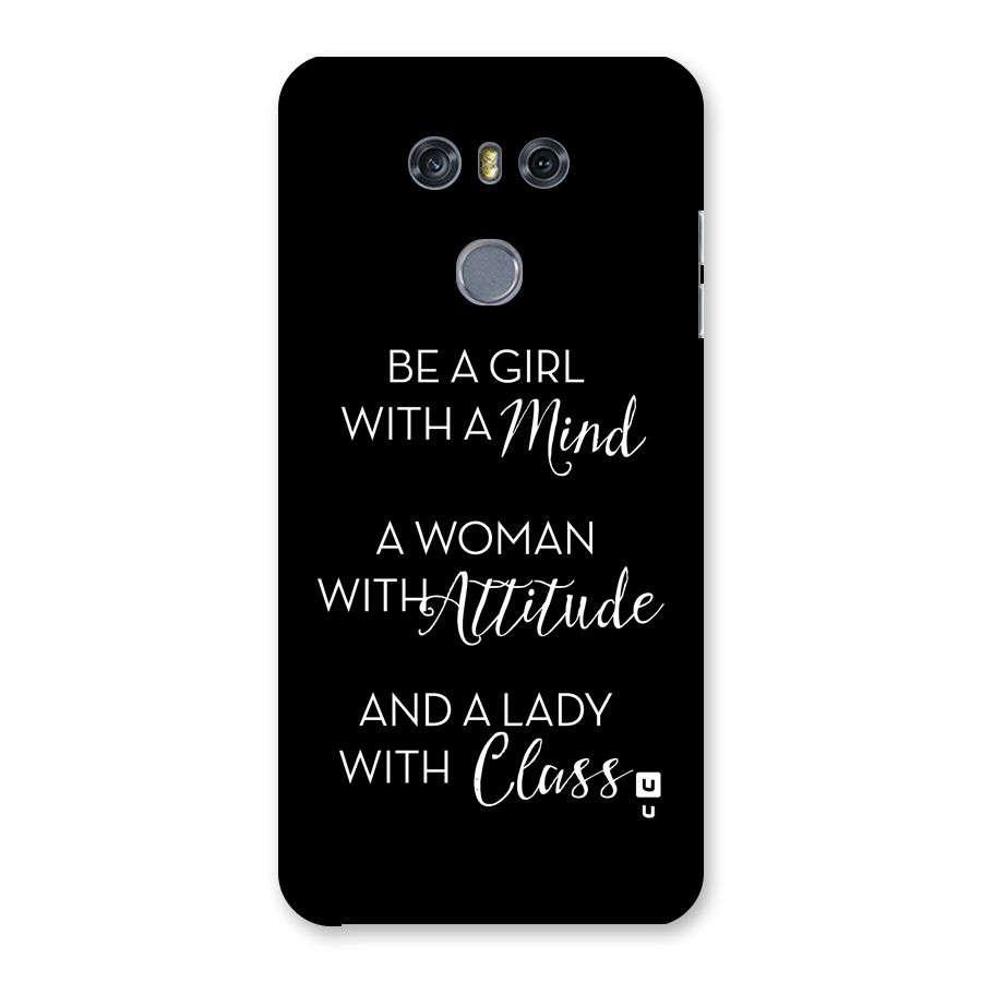The-Mindset Back Case for LG G6