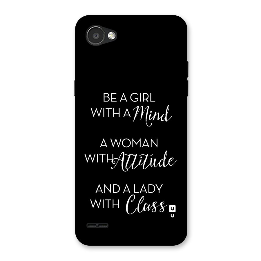 The-Mindset Back Case for LG Q6