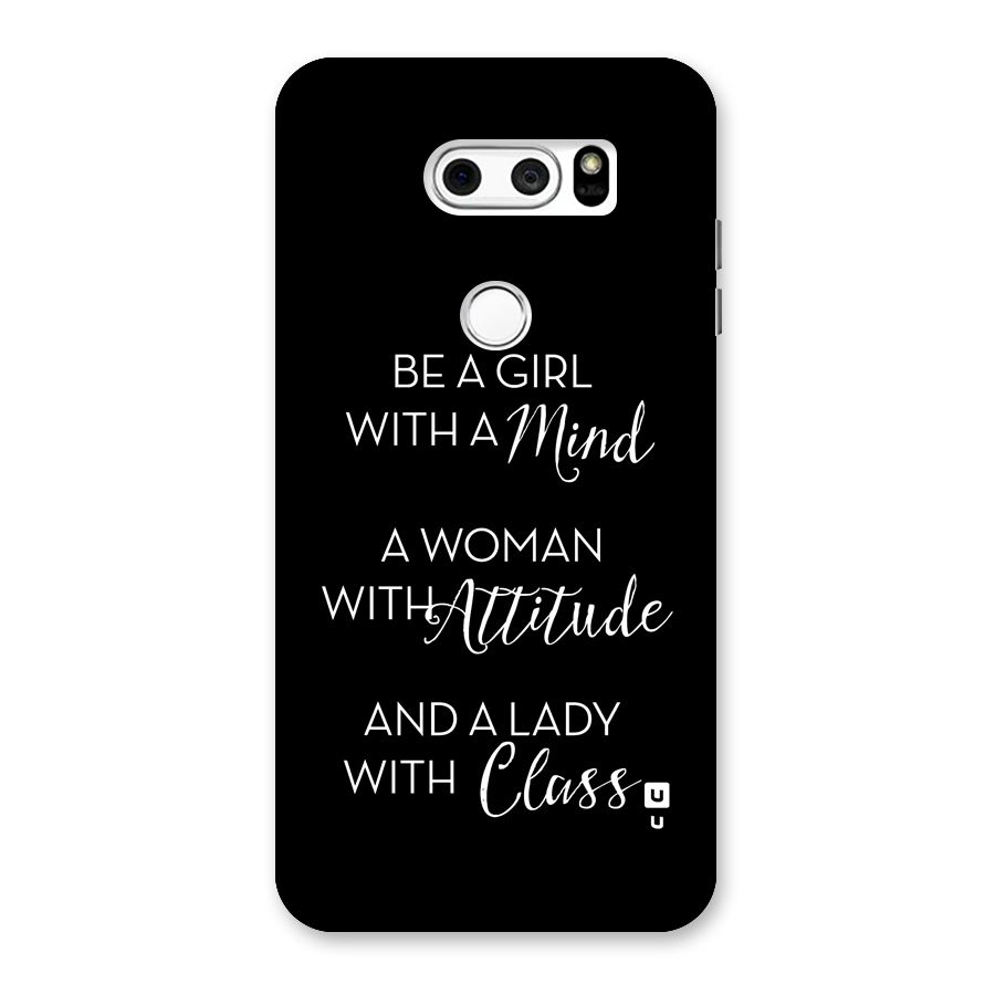 The-Mindset Back Case for LG V30
