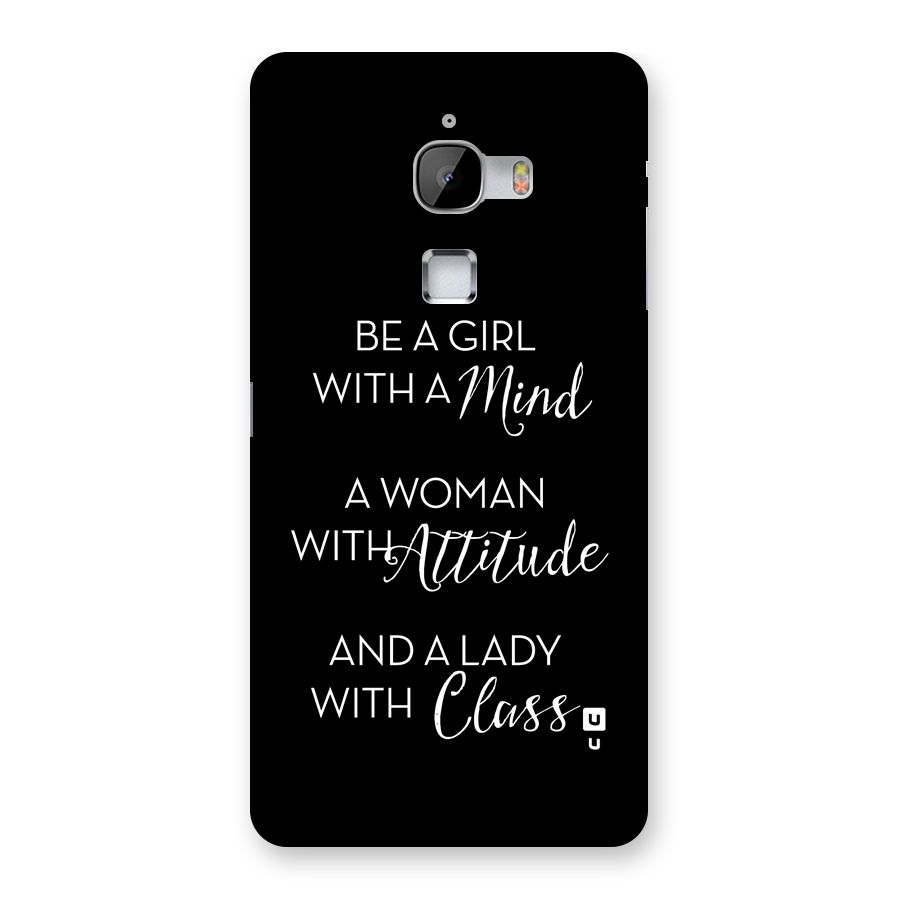 The-Mindset Back Case for LeTV Le Max