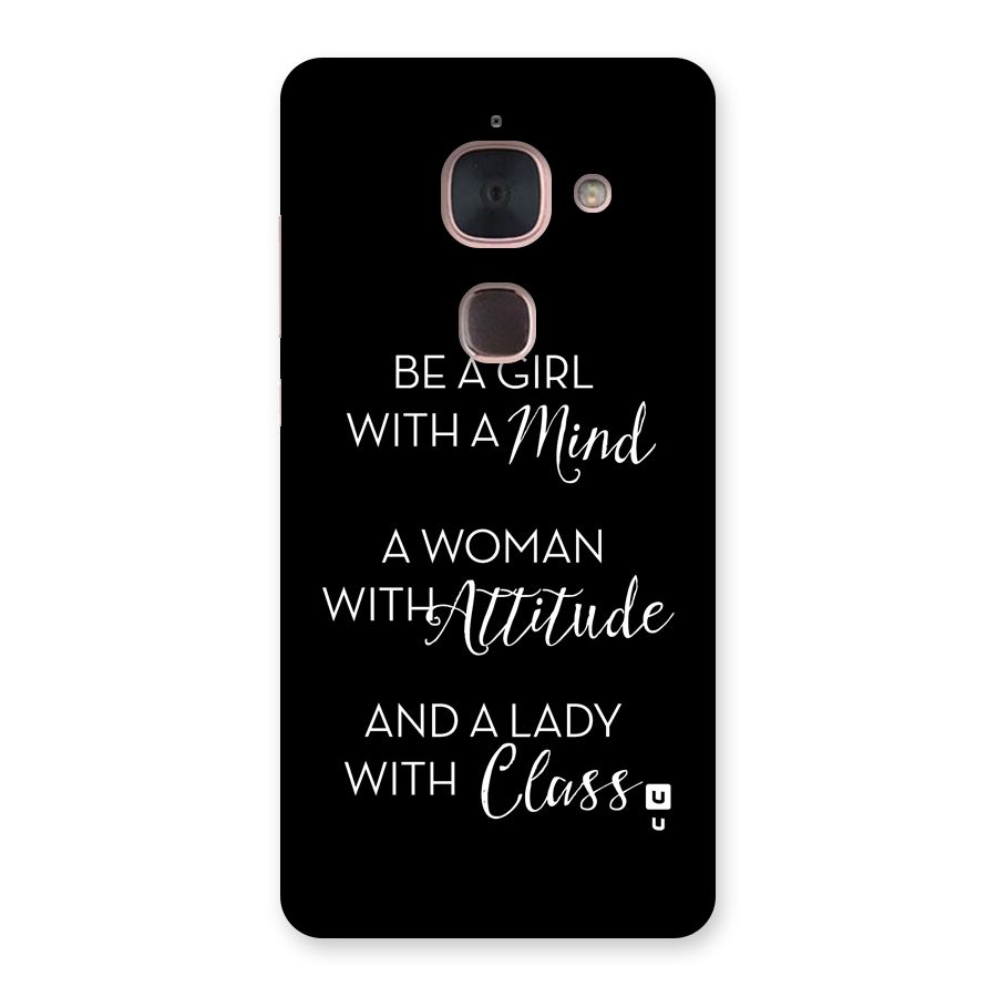 The-Mindset Back Case for Le Max 2