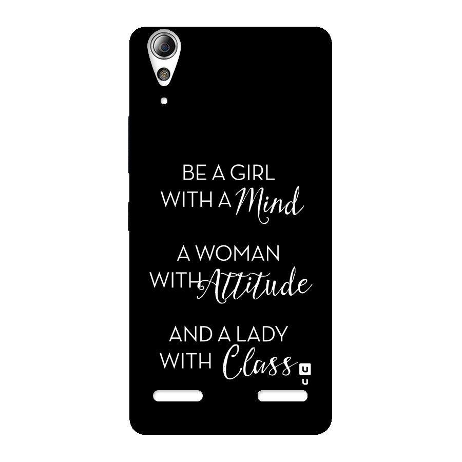 The-Mindset Back Case for Lenovo A6000 Plus