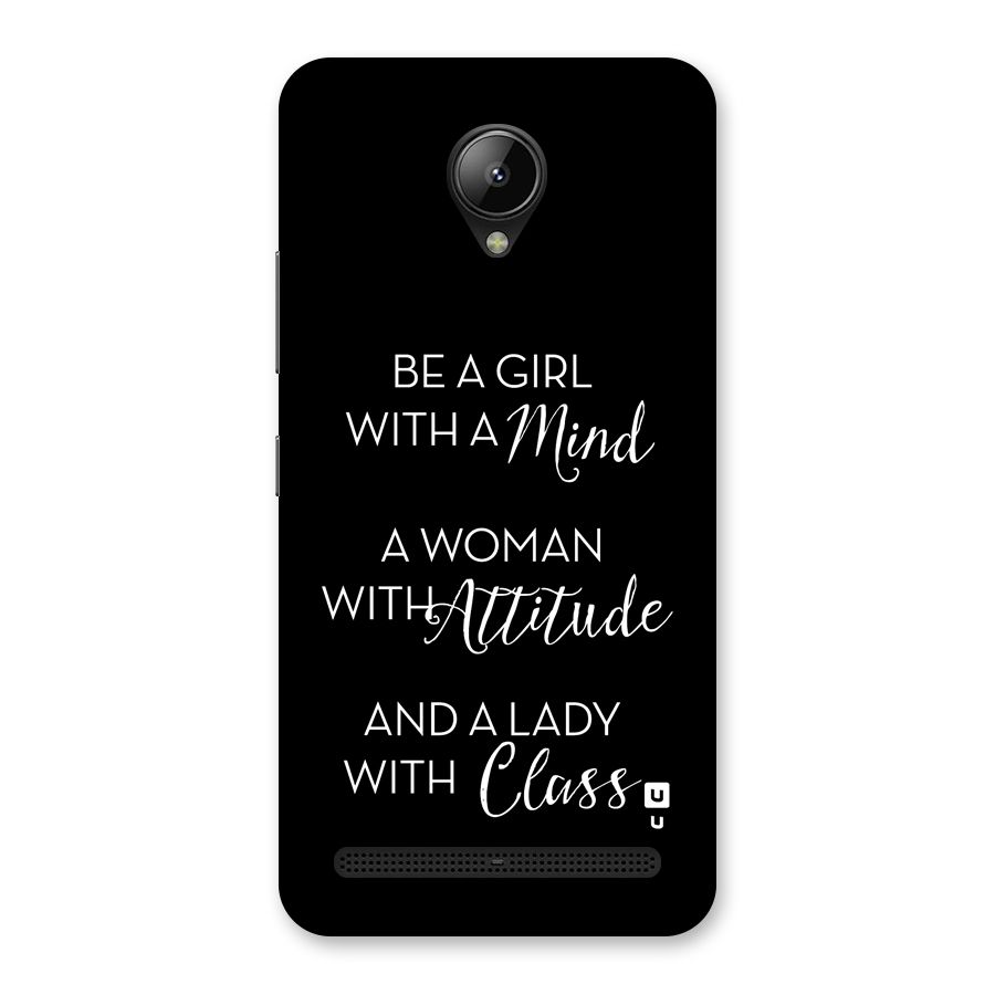 The-Mindset Back Case for Lenovo C2