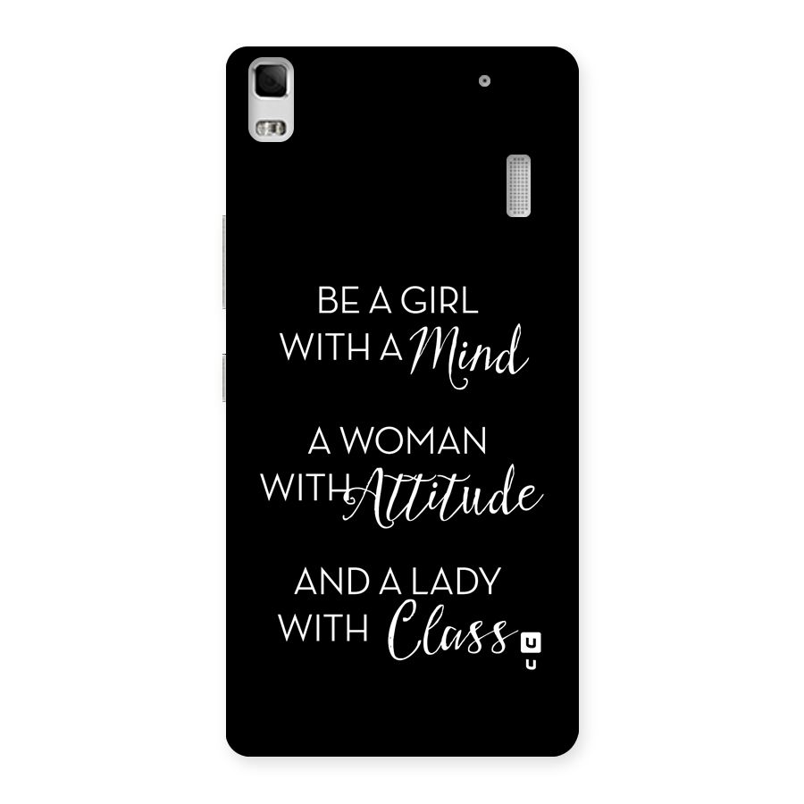 The-Mindset Back Case for Lenovo K3 Note