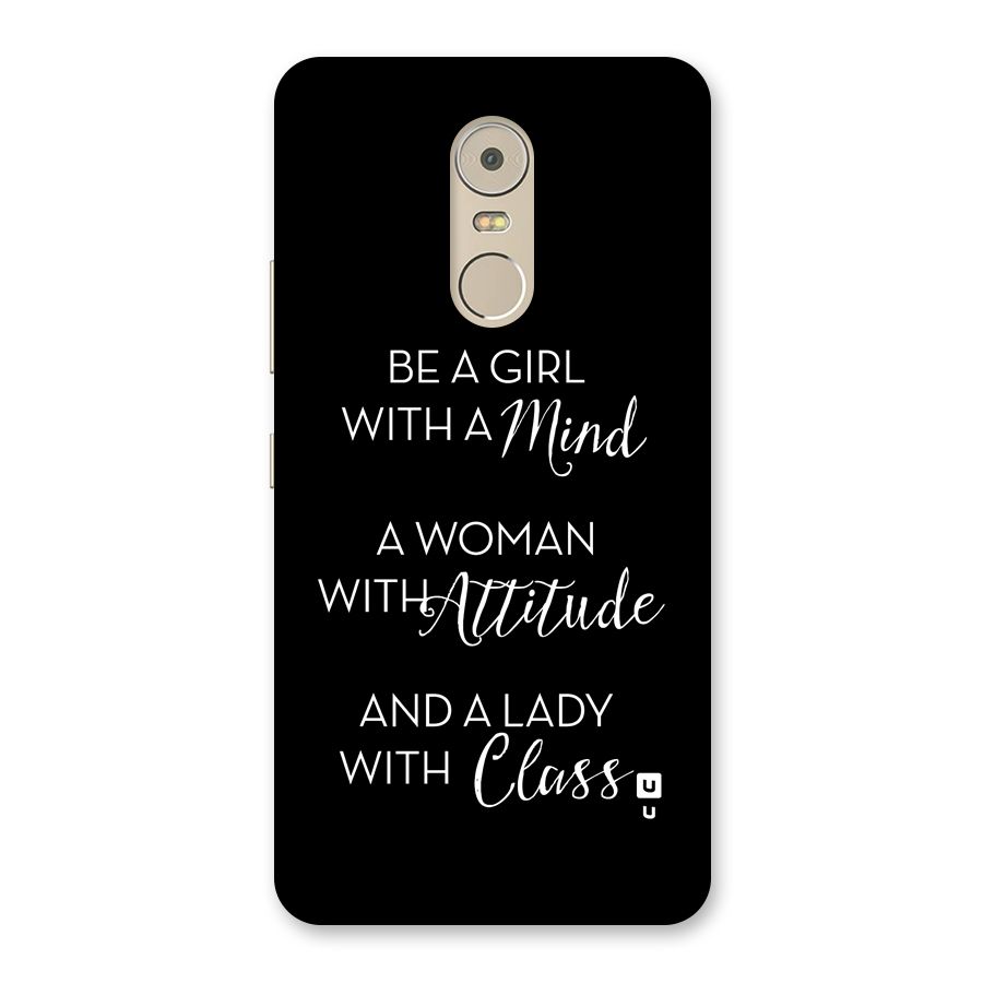 The-Mindset Back Case for Lenovo K6 Note