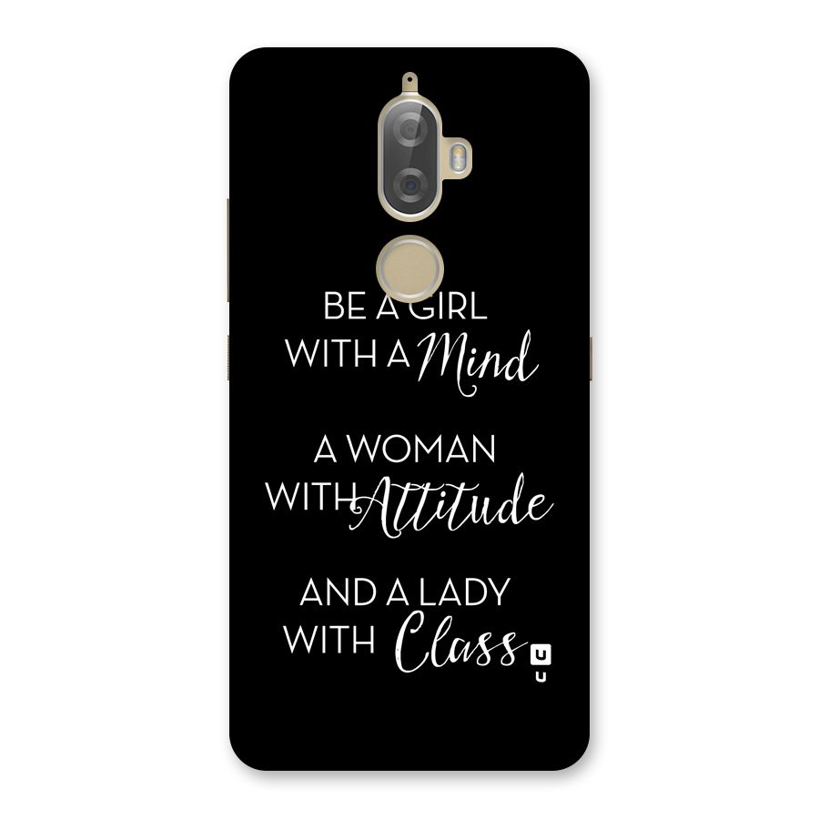 The-Mindset Back Case for Lenovo K8 Plus