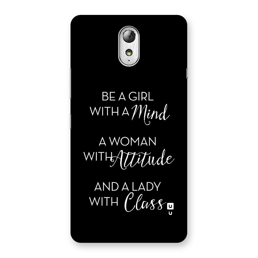The-Mindset Back Case for Lenovo Vibe P1M