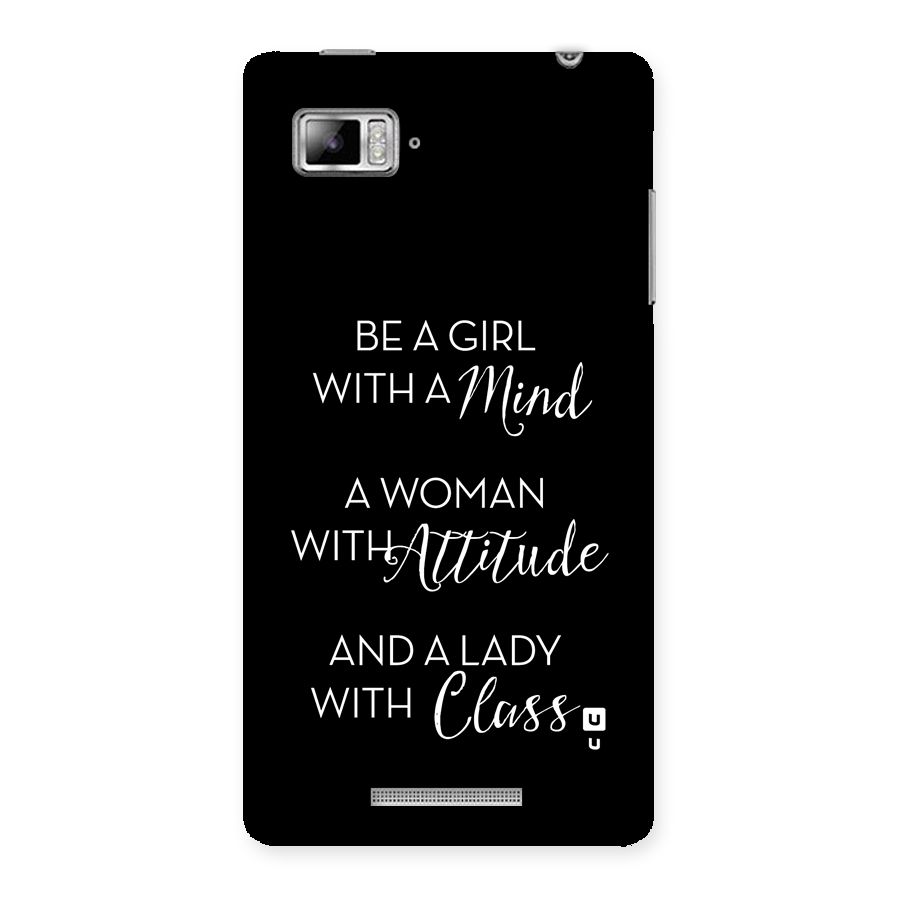The-Mindset Back Case for Lenovo Vibe Z K910
