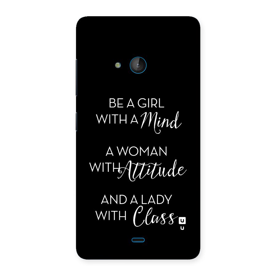 The-Mindset Back Case for Lumia 540