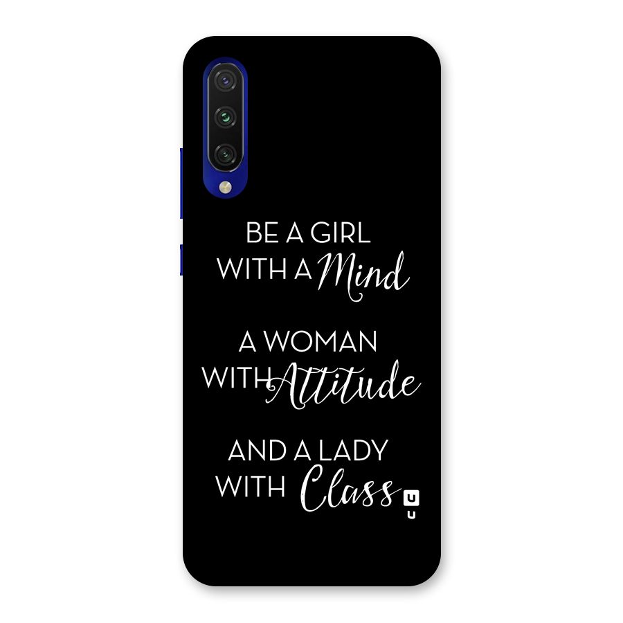 The-Mindset Back Case for Mi A3