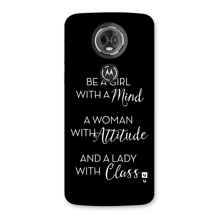 The-Mindset Back Case for Moto E5 Plus
