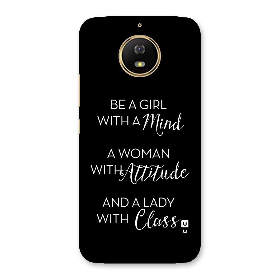 The-Mindset Back Case for Moto G5s