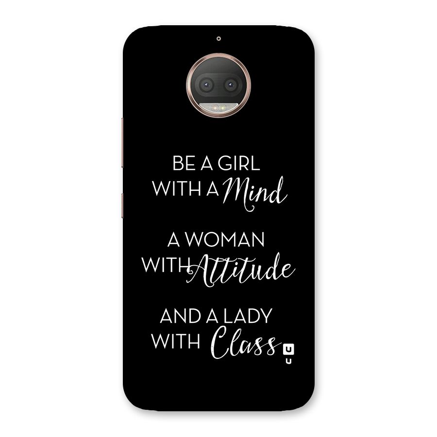 The-Mindset Back Case for Moto G5s Plus