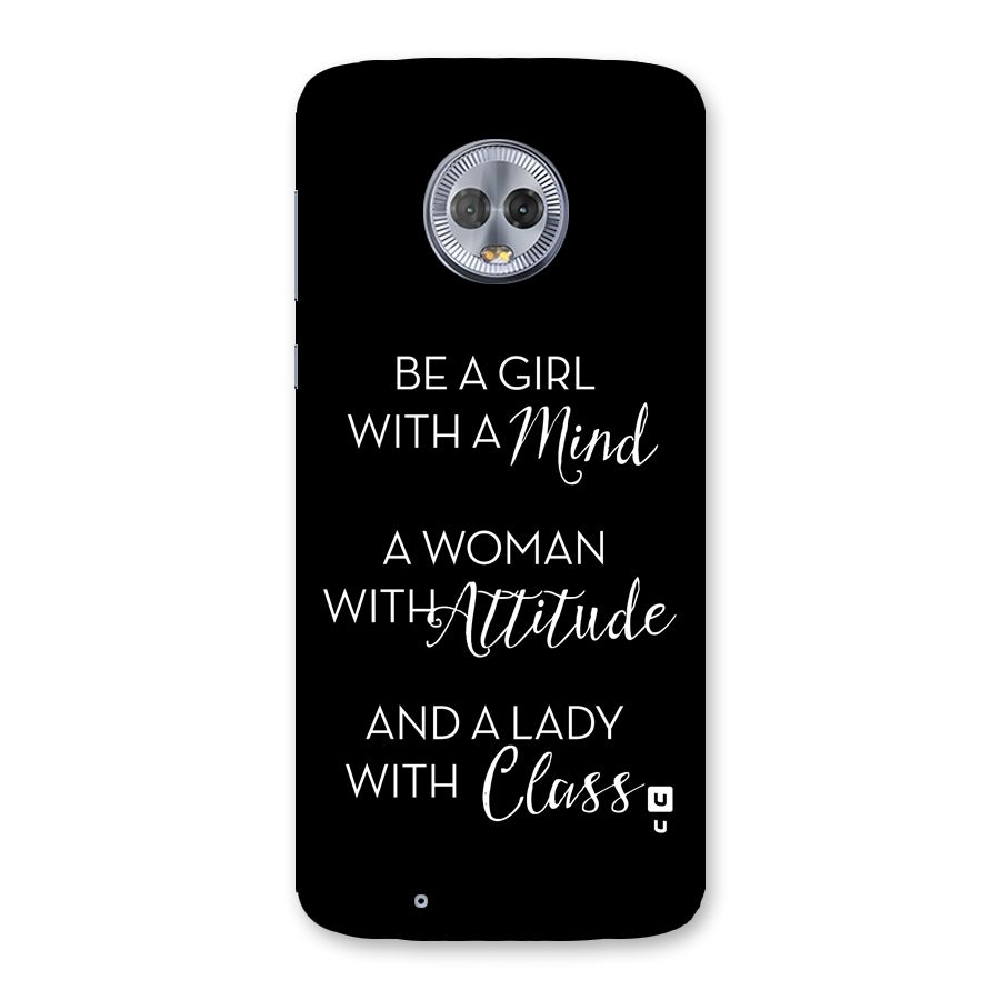 The-Mindset Back Case for Moto G6