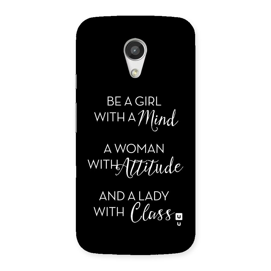 The-Mindset Back Case for Moto G 2nd Gen