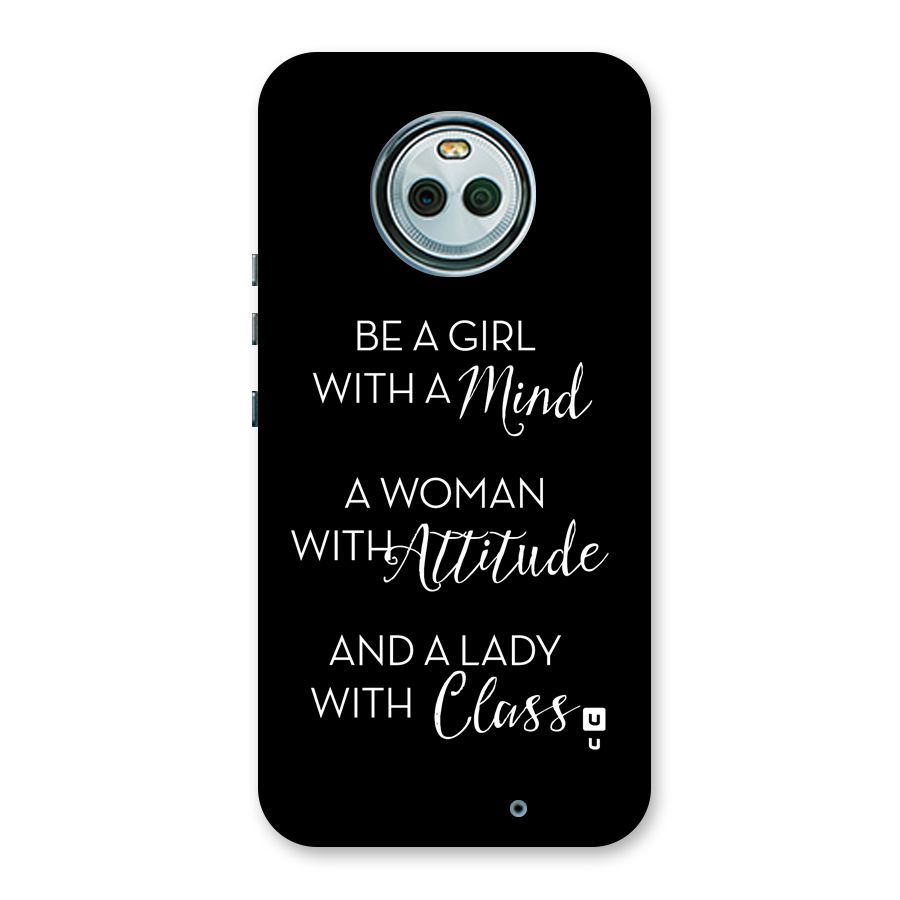 The-Mindset Back Case for Moto X4