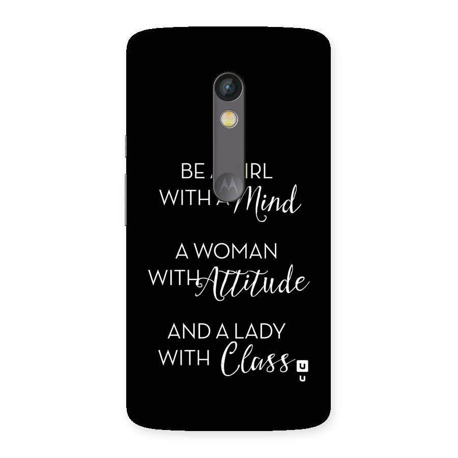 The-Mindset Back Case for Moto X Play