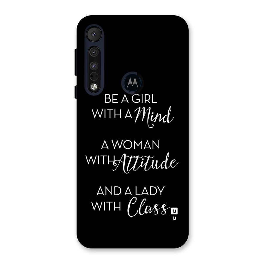 The-Mindset Back Case for Motorola One Macro