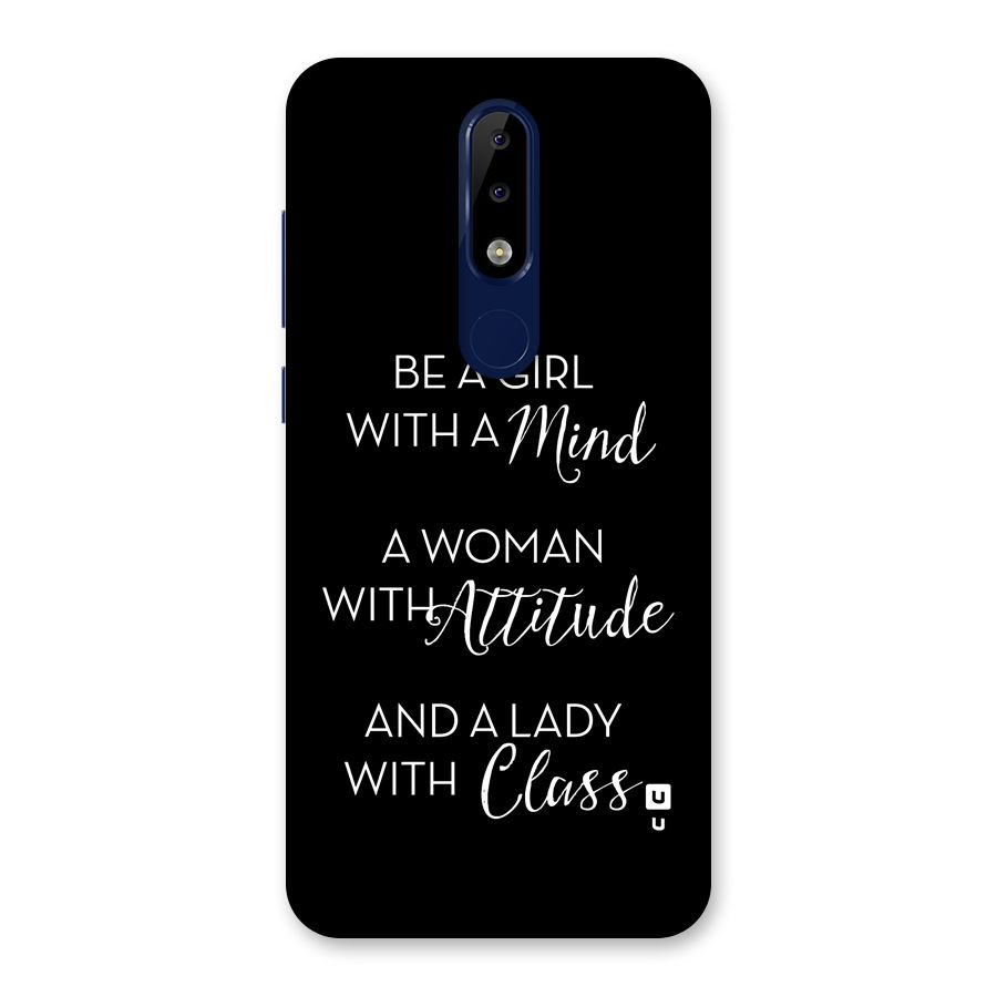 The-Mindset Back Case for Nokia 5.1 Plus