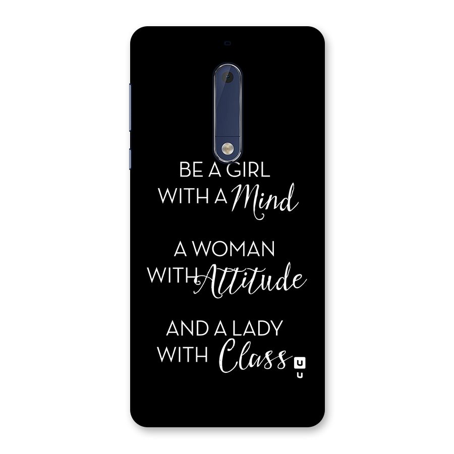 The-Mindset Back Case for Nokia 5