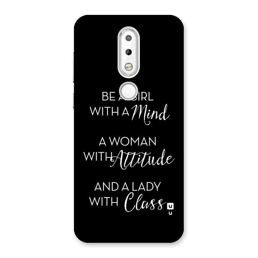 The-Mindset Back Case for Nokia 6.1 Plus