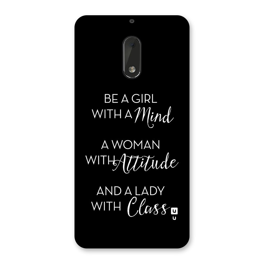 The-Mindset Back Case for Nokia 6