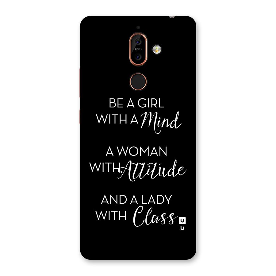 The-Mindset Back Case for Nokia 7 Plus