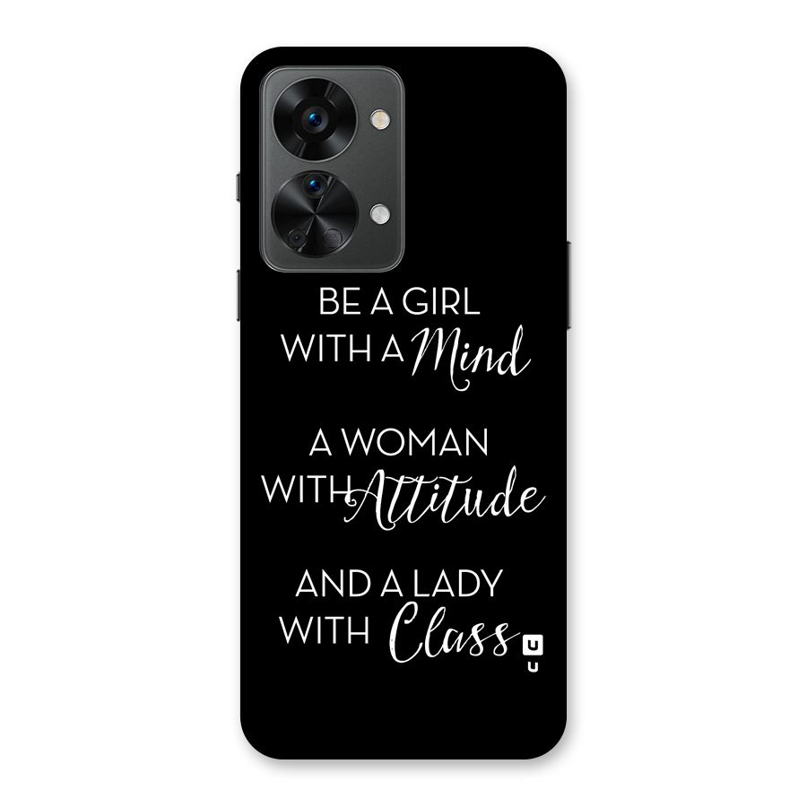 The-Mindset Back Case for OnePlus Nord 2T