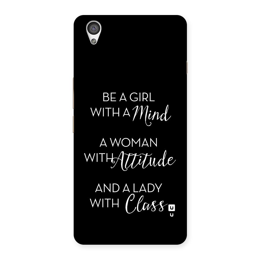 The-Mindset Back Case for OnePlus X