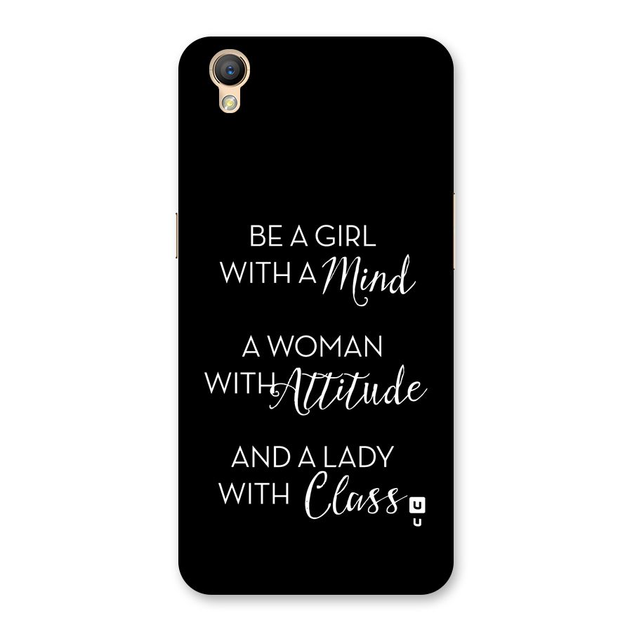 The-Mindset Back Case for Oppo A37