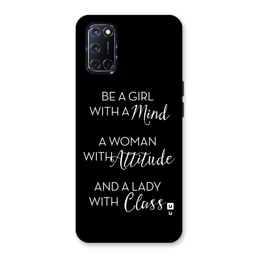 The-Mindset Back Case for Oppo A52