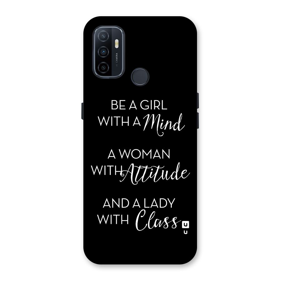 The-Mindset Back Case for Oppo A53
