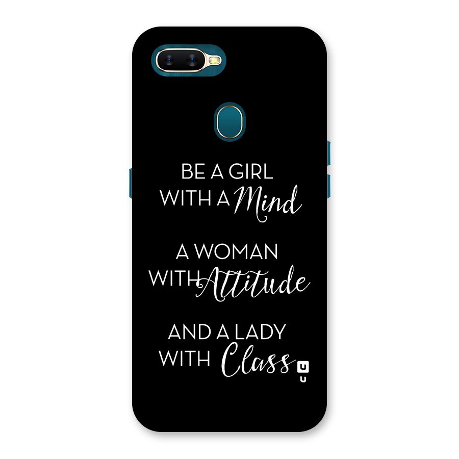 The-Mindset Back Case for Oppo A7