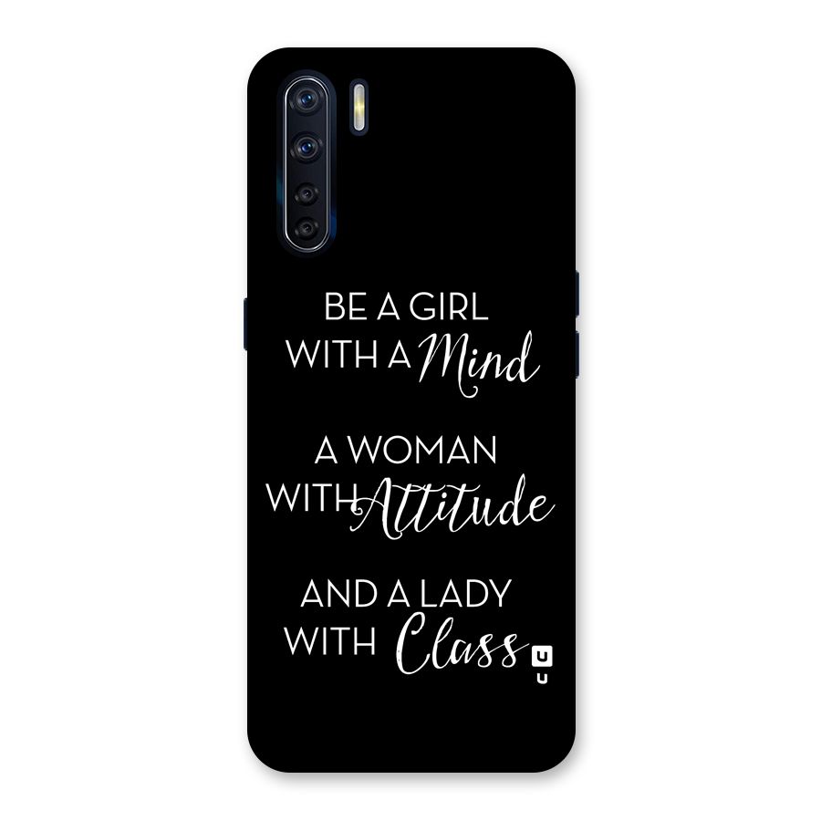 The-Mindset Back Case for Oppo F15